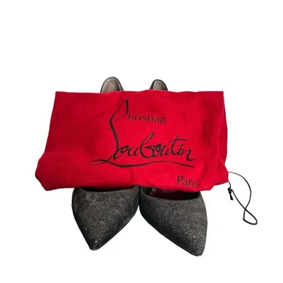 Christian Louboutin Leopard Black Heels - Picture 11 of 12